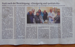 Zeitungsbericht Im Schwarzwälder Bote Vom 07.04.2018